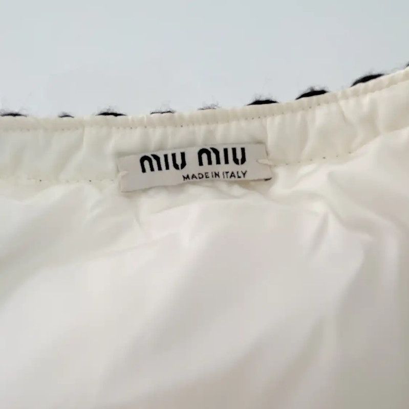 Miu Miu Miu Miu Spring Autumn White Nylon Jacket 0089 Size M / US 6-8 / IT 42-44 - 9 Thumbnail