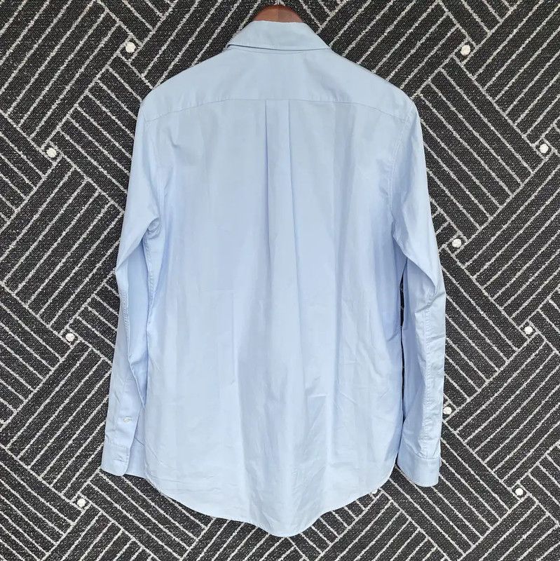 Miu Miu Miu Miu Light Blue Cotton Blouse for Women 0089 Size M / US 6-8 / IT 42-44 - 2 Thumbnail