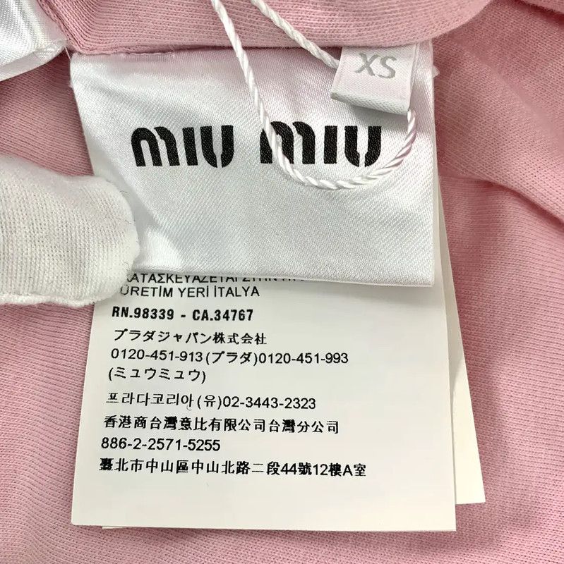 Miu Miu Miu Miu Pink Cotton Women's Jacket 0089 Size XS / US 0-2 / IT 36-38 - 8 Thumbnail