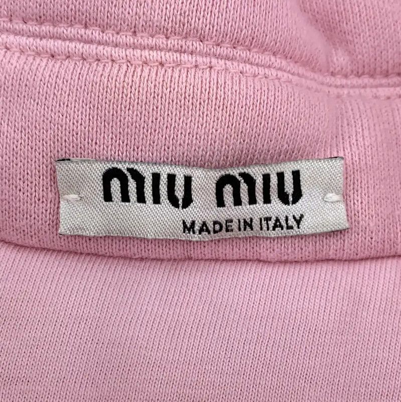 Miu Miu Miu Miu Pink Cotton Women's Jacket 0089 Size XS / US 0-2 / IT 36-38 - 7 Thumbnail