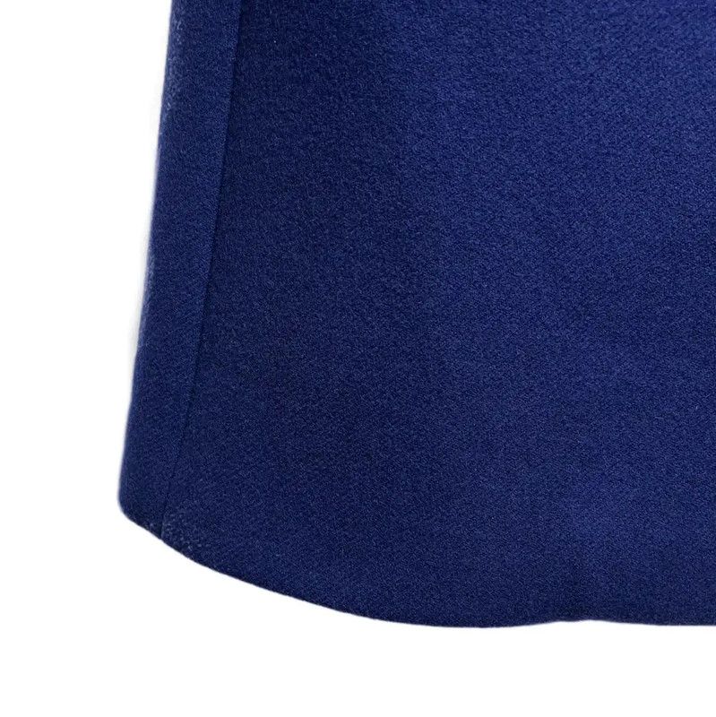 Miu Miu Miu Miu Women's Dark Blue Cotton Coat 0089 Size M / US 6-8 / IT 42-44 - 4 Thumbnail