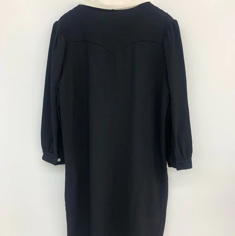 Miu Miu Miu Miu Black Long Sleeve Dress for Women 0089 Size M / US 6-8 / IT 42-44 - 2 Thumbnail