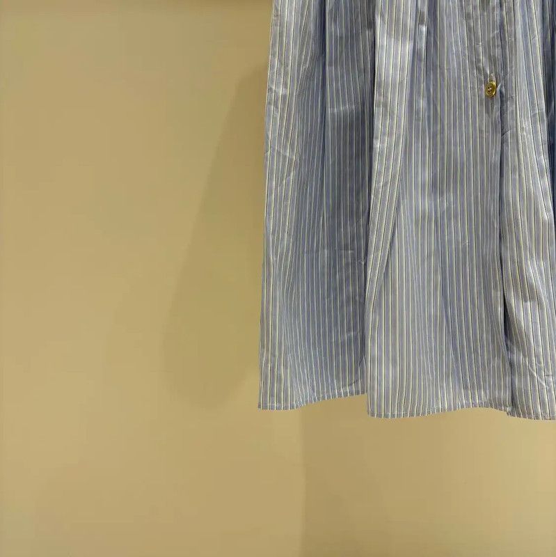 Miu Miu Miu Miu Striped Cotton Dress for Summer 0089 Size M / US 6-8 / IT 42-44 - 5 Thumbnail