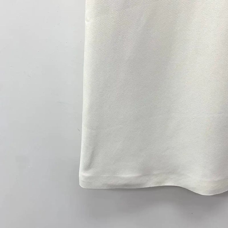 Miu Miu Miu Miu White Short Sleeve Dress 0089 Size S / US 4 / IT 40 - 4 Thumbnail