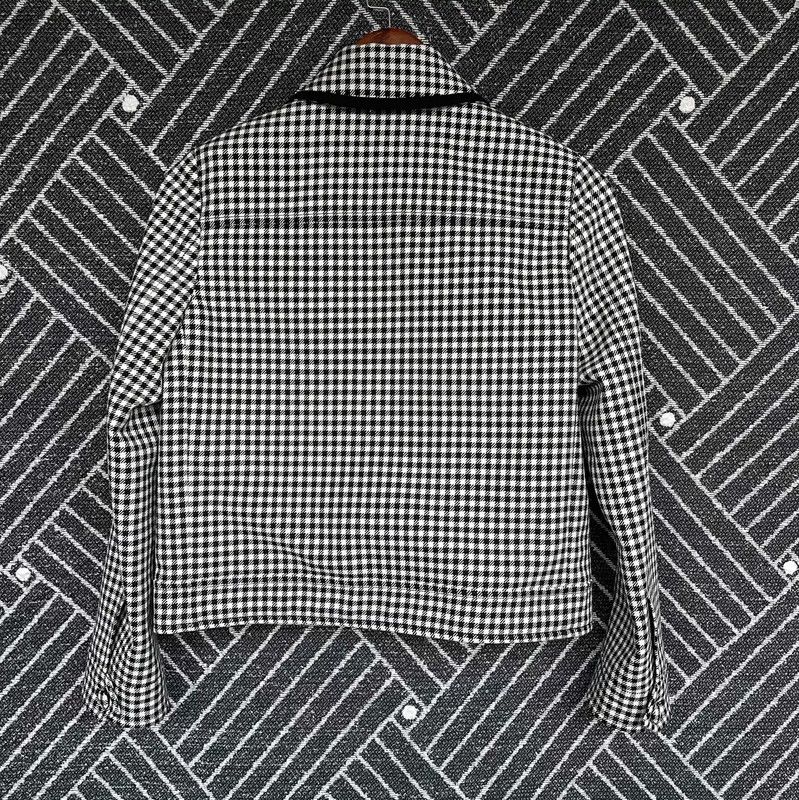 Miu Miu Miu Miu Grey Cotton Jacket for Women 0089 Size M / US 6-8 / IT 42-44 - 2 Thumbnail