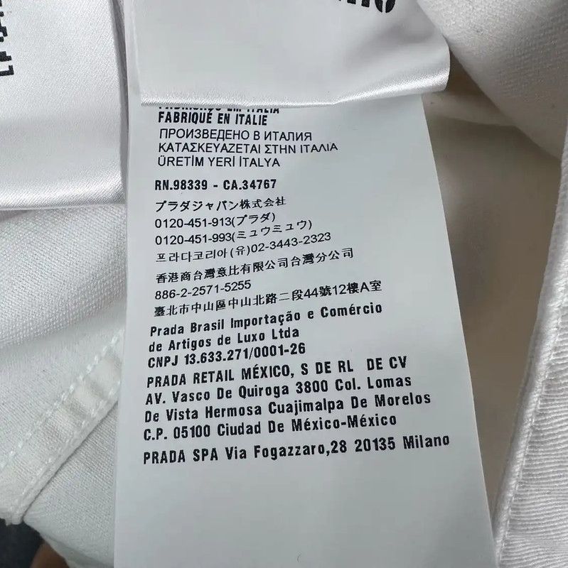 Miu Miu Miu Miu White Denim Jacket for Women's Spring 0089 Size M / US 6-8 / IT 42-44 - 7 Thumbnail
