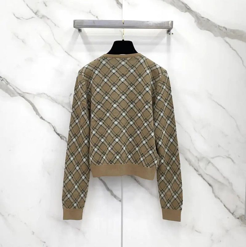 Miu Miu Miu Miu Brown Wool Long Sleeve Sweater 0089 Size M / US 6-8 / IT 42-44 - 2 Thumbnail