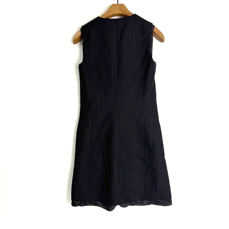 Miu Miu Miu Miu Black Sleeveless Dress 0089 Size ONE SIZE - 2 Thumbnail