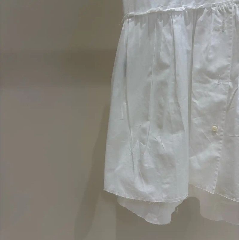 Miu Miu Miu Miu Summer White Cotton Dress 0089 Size M / US 6-8 / IT 42-44 - 5 Thumbnail