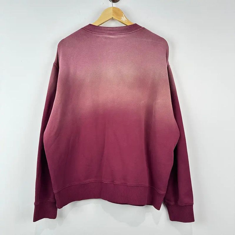 Miu Miu Miu Miu Burgundy Cotton Women's Sweatshirt 0089 Size S / US 4 / IT 40 - 2 Thumbnail