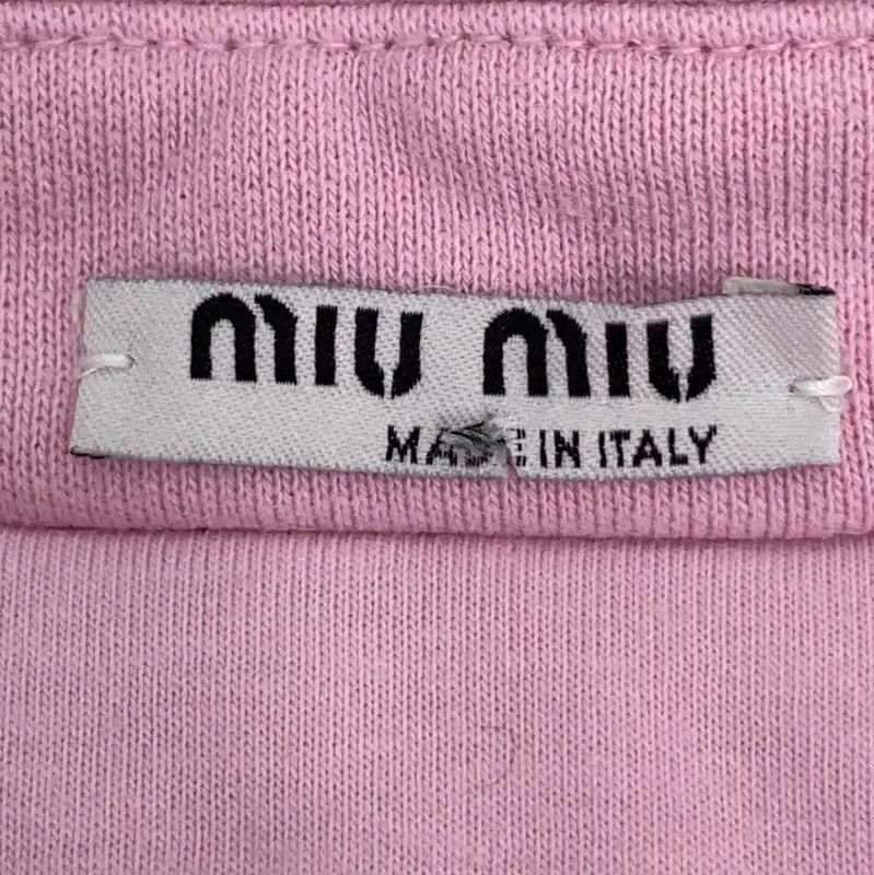 Miu Miu Miu Miu Pink Cotton Women's Jacket 0089 Size M / US 6-8 / IT 42-44 - 5 Thumbnail