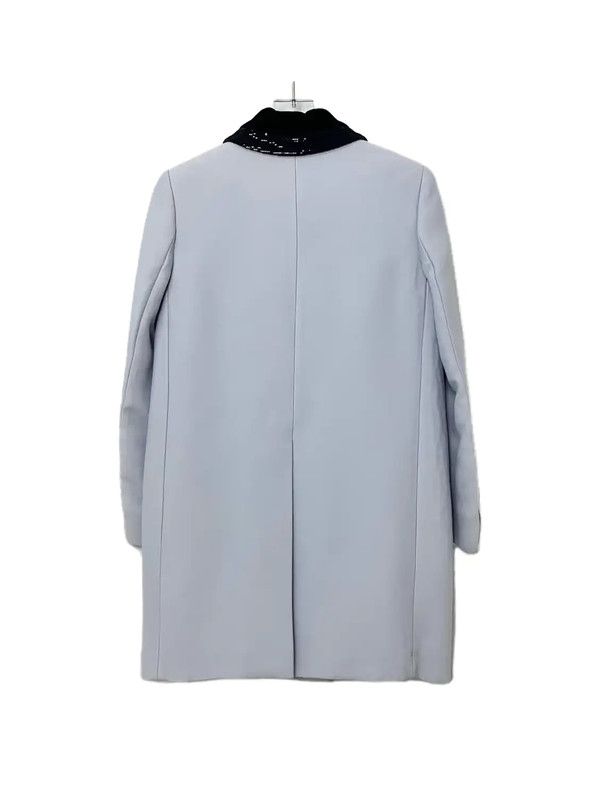 Miu Miu Miu Miu Purple XS Women's Coat 0089 Size XS / US 0-2 / IT 36-38 - 2 Thumbnail