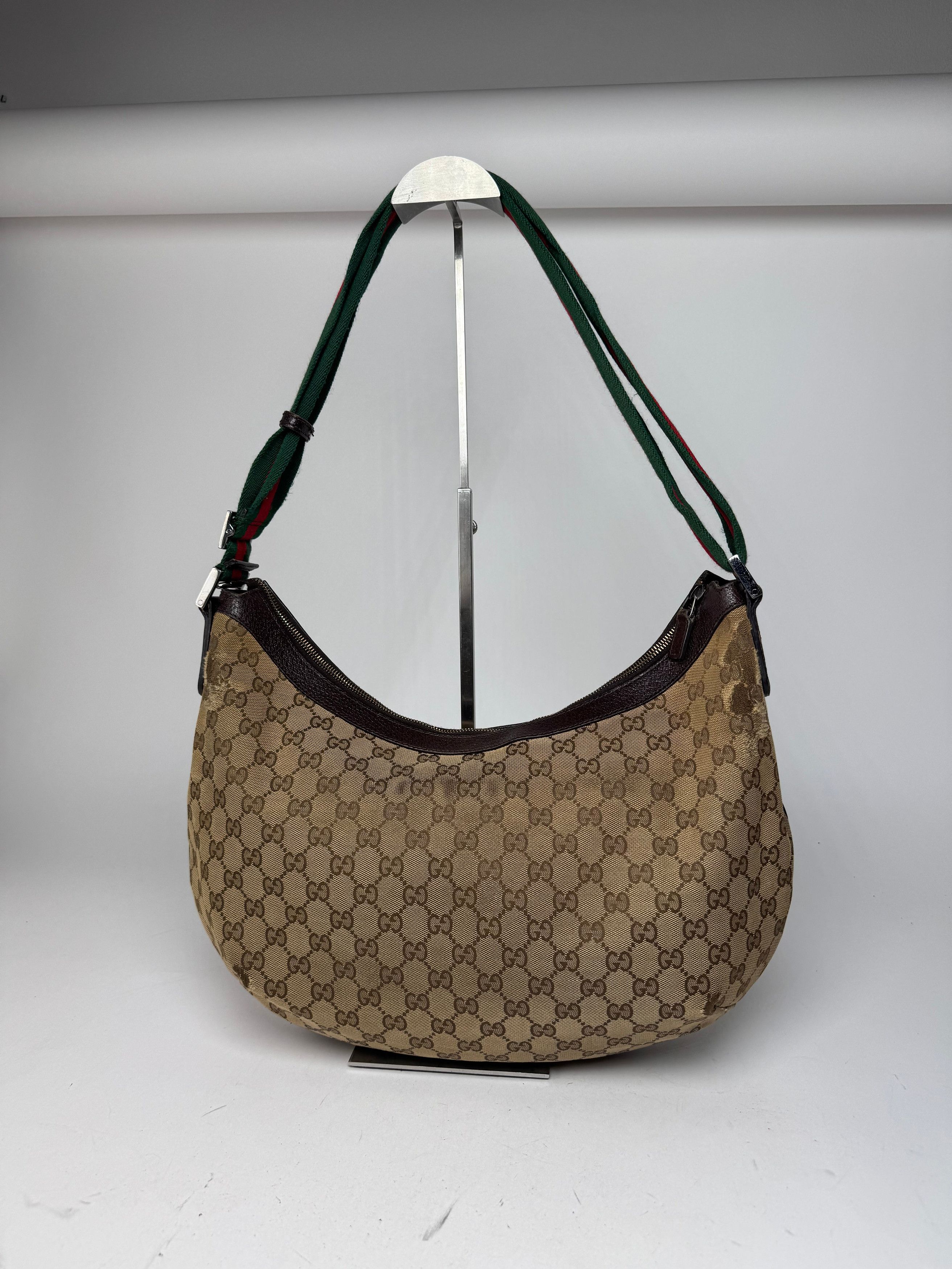 Gucci Vintage Monogram Croissant 2Way Bag beige Brown Size ONE SIZE - 2 Thumbnail
