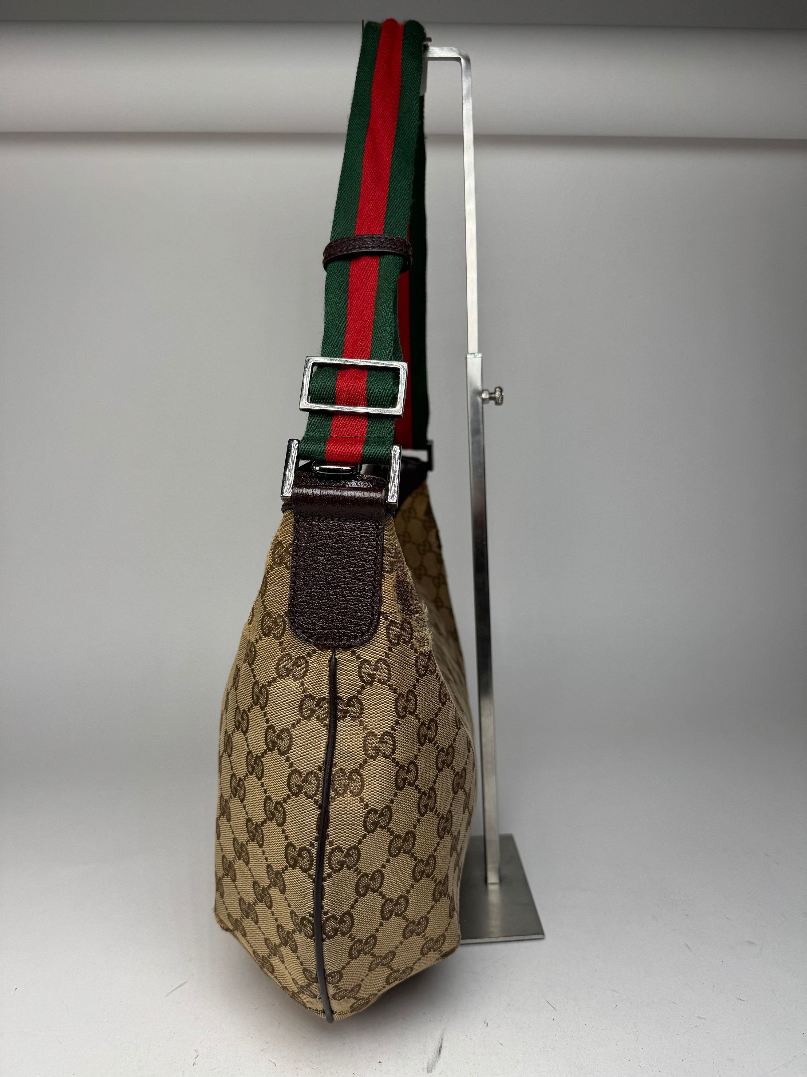 Gucci Vintage Monogram Croissant 2Way Bag beige Brown Size ONE SIZE - 4 Thumbnail