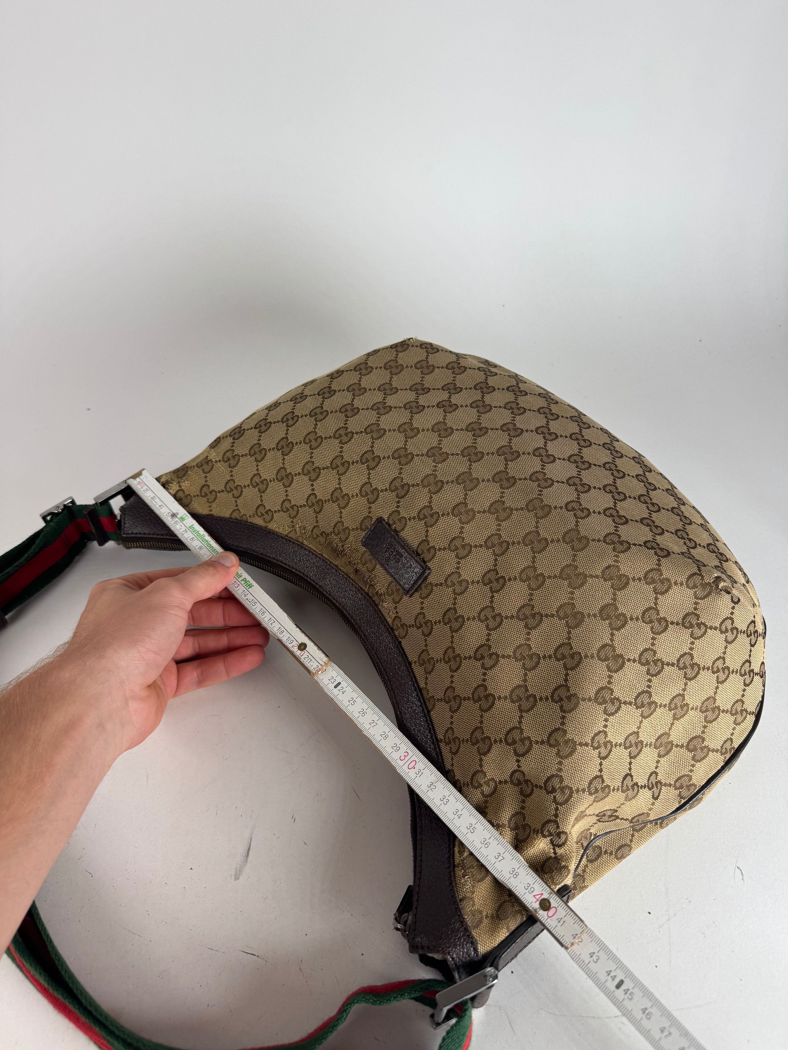 Gucci Vintage Monogram Croissant 2Way Bag beige Brown Size ONE SIZE - 14 Thumbnail