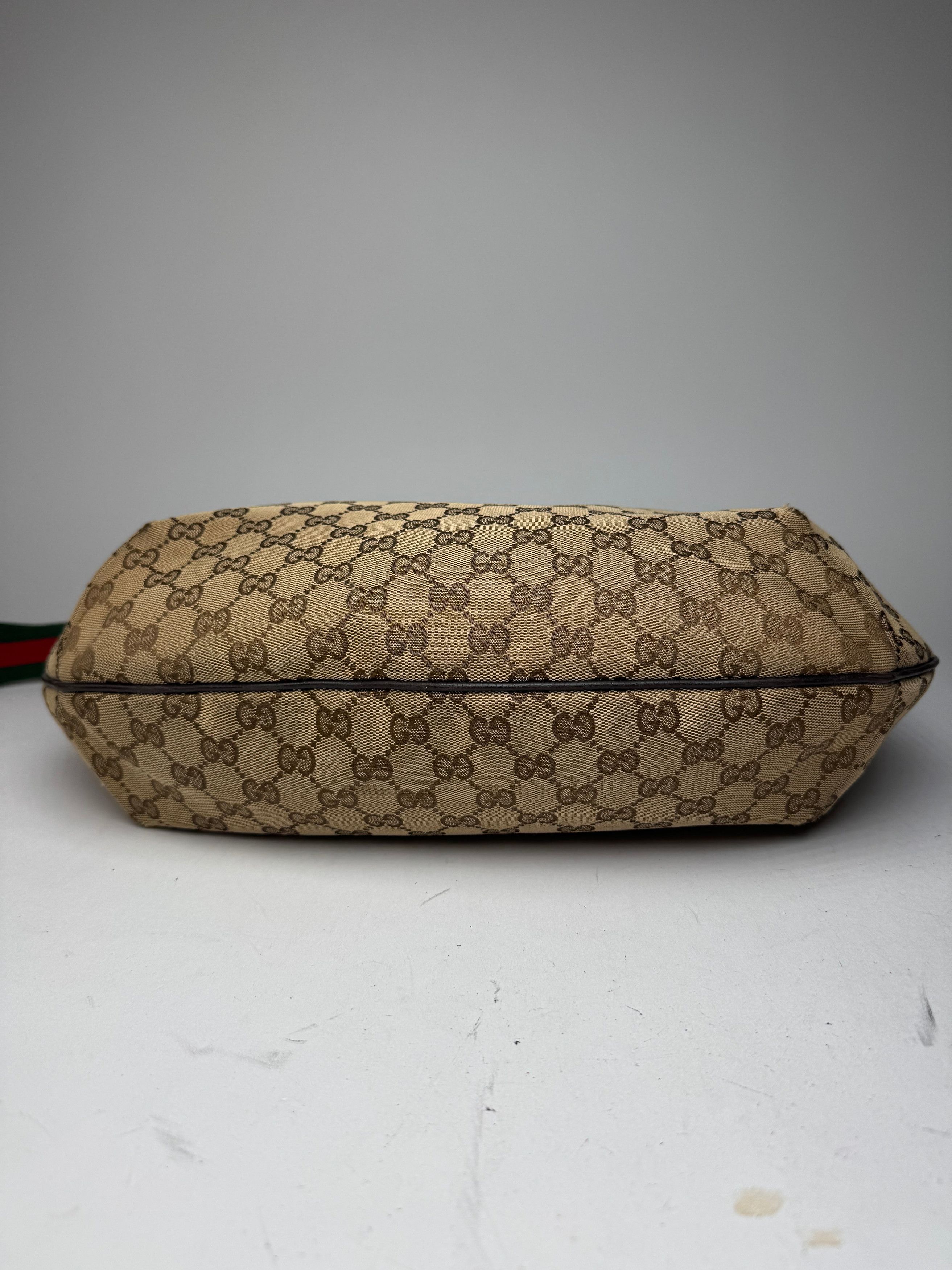 Gucci Vintage Monogram Croissant 2Way Bag beige Brown Size ONE SIZE - 13 Thumbnail