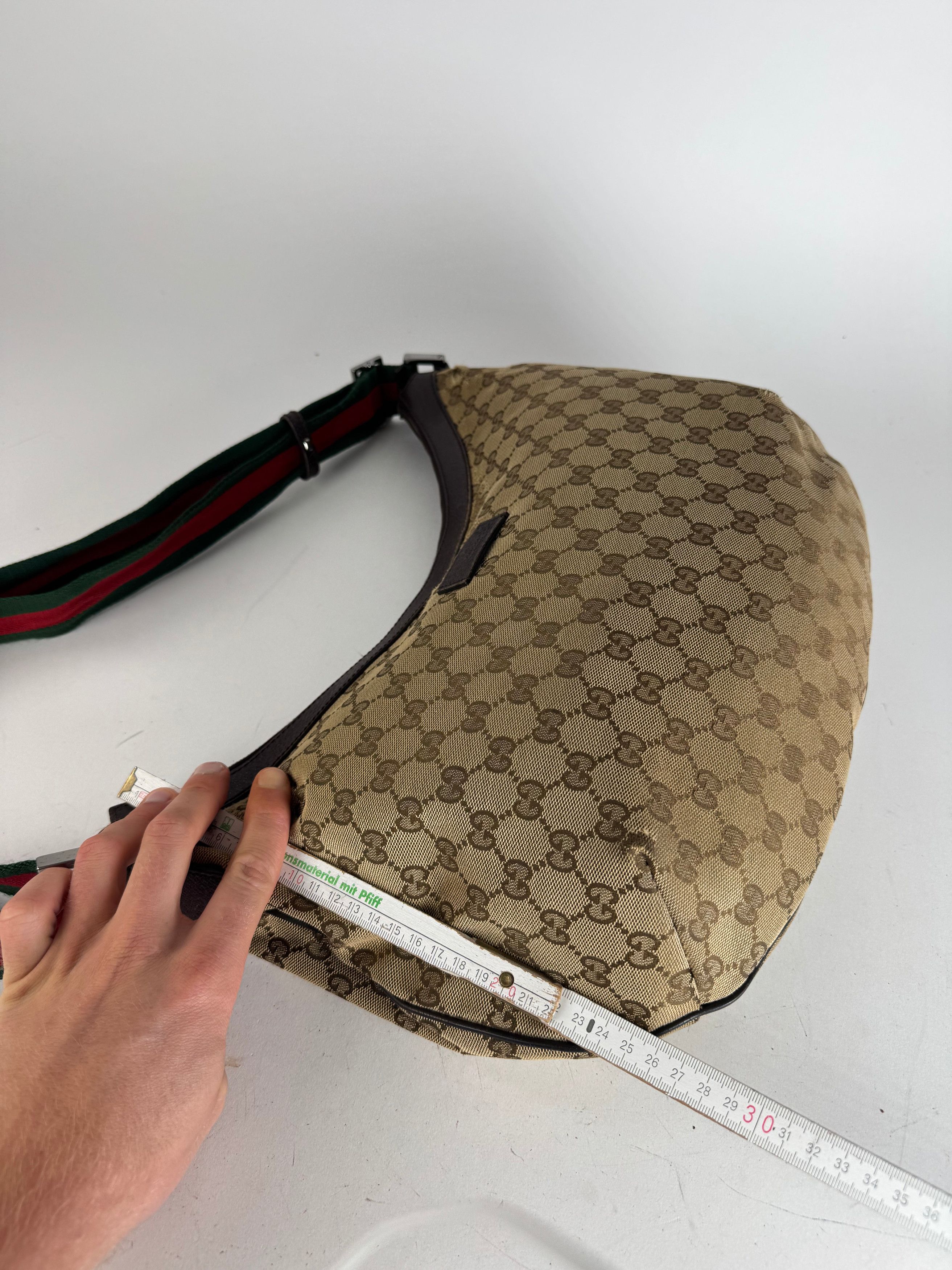 Gucci Vintage Monogram Croissant 2Way Bag beige Brown Size ONE SIZE - 15 Thumbnail