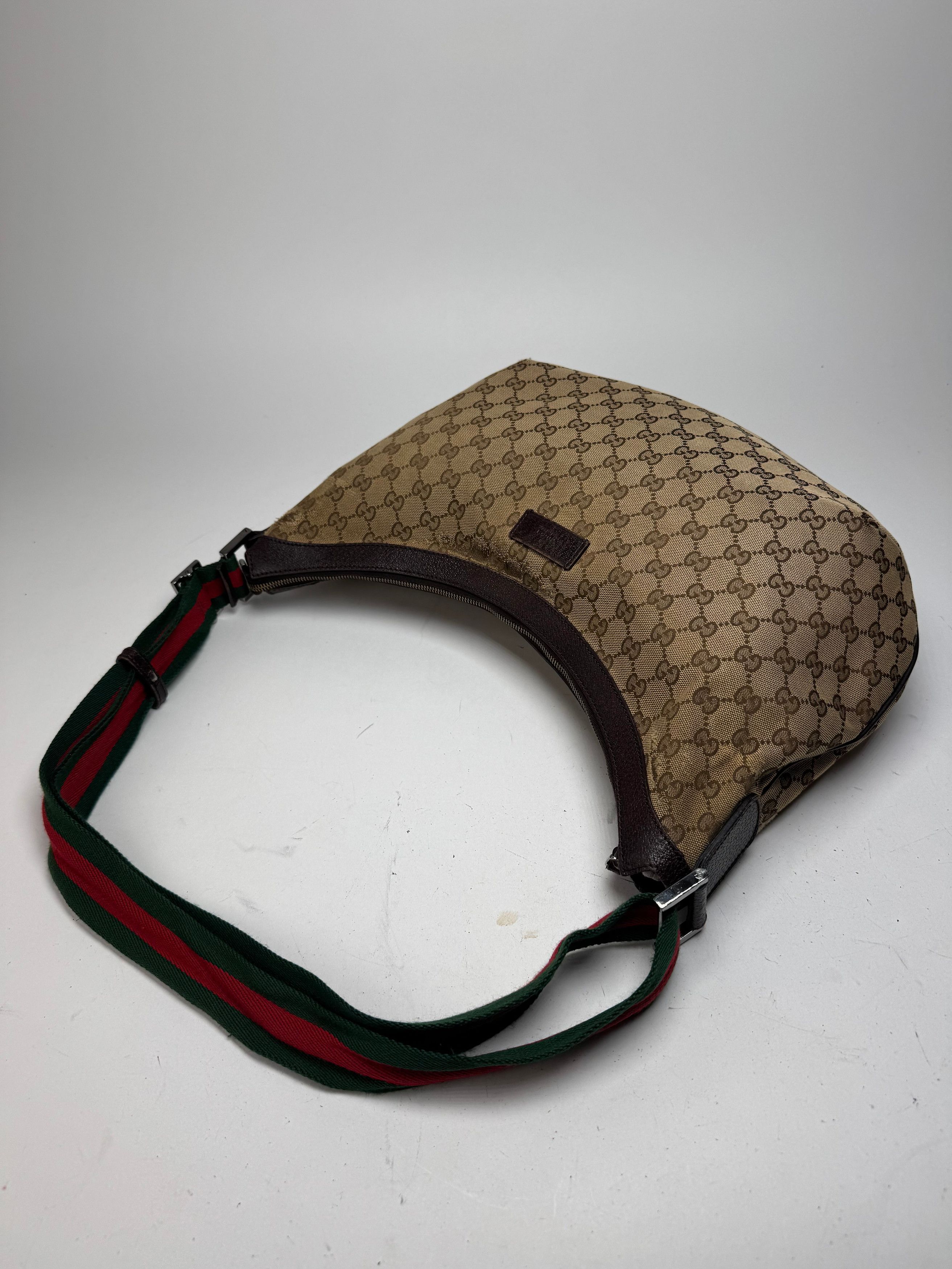Gucci Vintage Monogram Croissant 2Way Bag beige Brown Size ONE SIZE - 11 Thumbnail