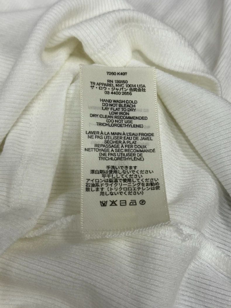 The Row The Row White Sleeveless Tank Top - dmc Size US S / EU 44-46 / 1 - 7 Thumbnail
