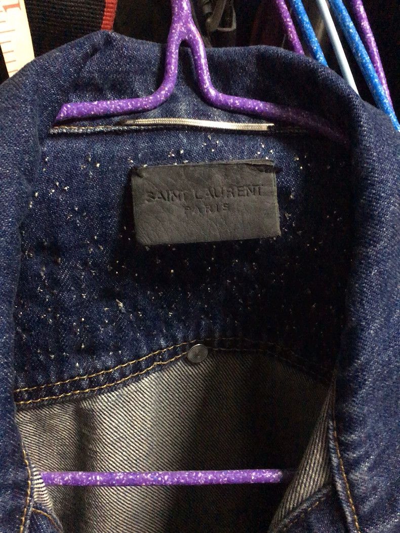 Saint Laurent Paris Saint Laurent Paris Denim Jacket M - dmc Size US M / EU 48-50 / 2 - 2 Thumbnail