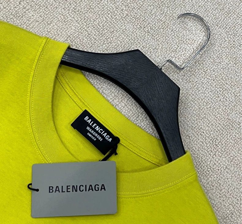 Balenciaga Balenciaga Logo Print Short Sleeve T-shirt - dmc Size US XL / EU 56 / 4 - 2 Thumbnail