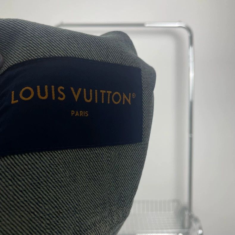Louis Vuitton Louis Vuitton FW23 Embossed Denim Jacket - dmc Size US S / EU 44-46 / 1 - 6 Thumbnail