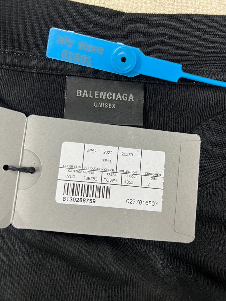 Balenciaga Balenciaga Sanskrit Logo Long Sleeve - dmc Size US M / EU 48-50 / 2 - 4 Thumbnail