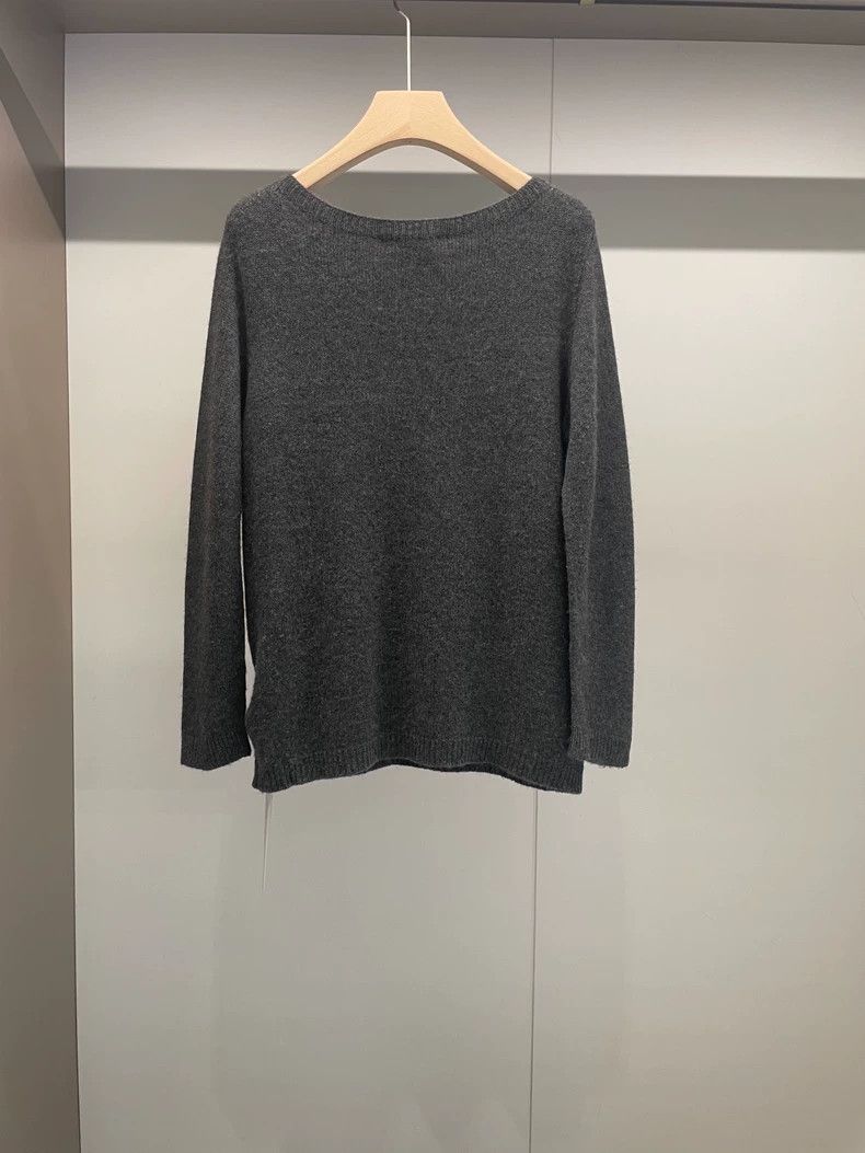 The Row TheRow Black Gray Cashmere Sweater - dmc Size US S / EU 44-46 / 1 - 2 Thumbnail