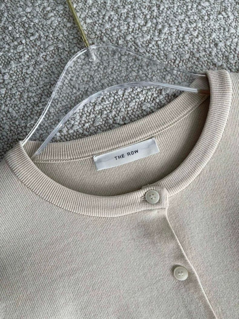 The Row The Row Beige Cardigan S Size - dmc Size US S / EU 44-46 / 1 - 3 Thumbnail