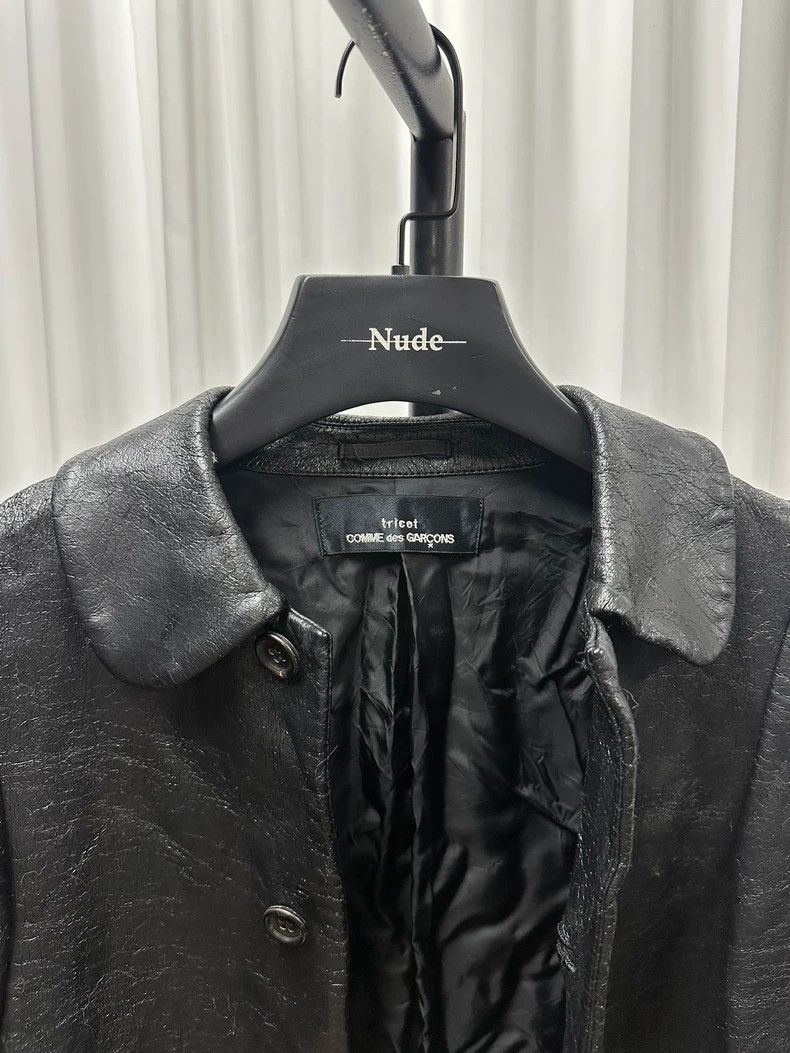 Comme des Garcons Comme des Garcons Tricot Faux Leather Jacket - dmc Size US M / EU 48-50 / 2 - 7 Thumbnail