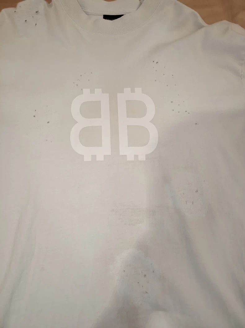 Balenciaga Balenciaga Bitcoin Short Sleeve T-Shirt - dmc Size US S / EU 44-46 / 1 - 2 Thumbnail