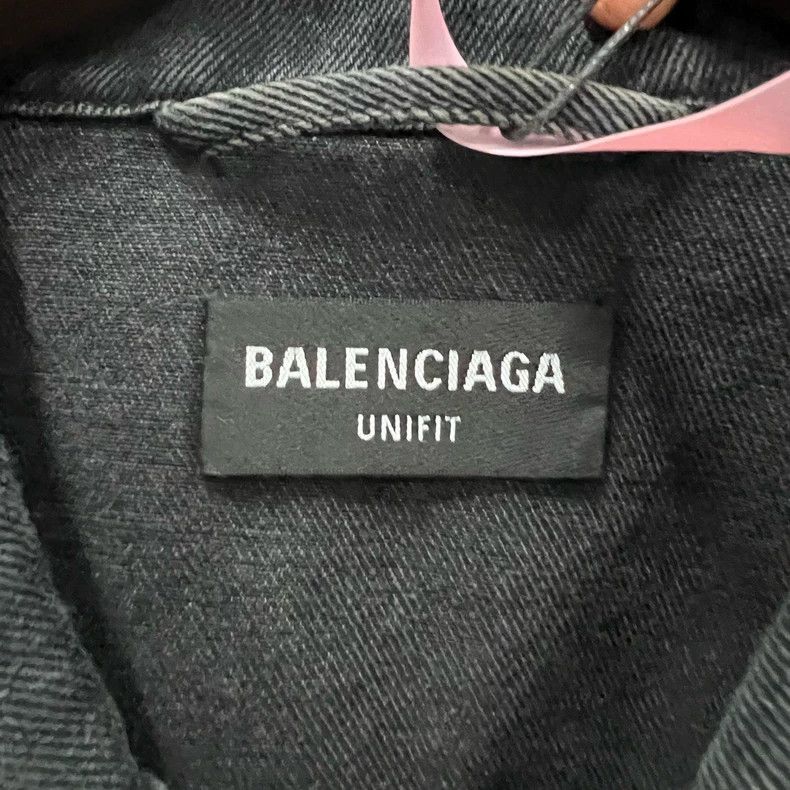 Balenciaga Balenciaga Graffiti Double B Denim Jacket - dmc Size US XS / EU 42 / 0 - 3 Thumbnail