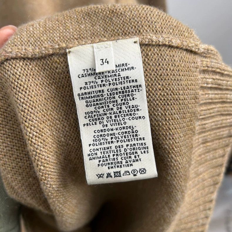 Hermes Hermes Oatmeal Show Sweater Dress - dmc Size US XS / EU 42 / 0 - 5 Thumbnail