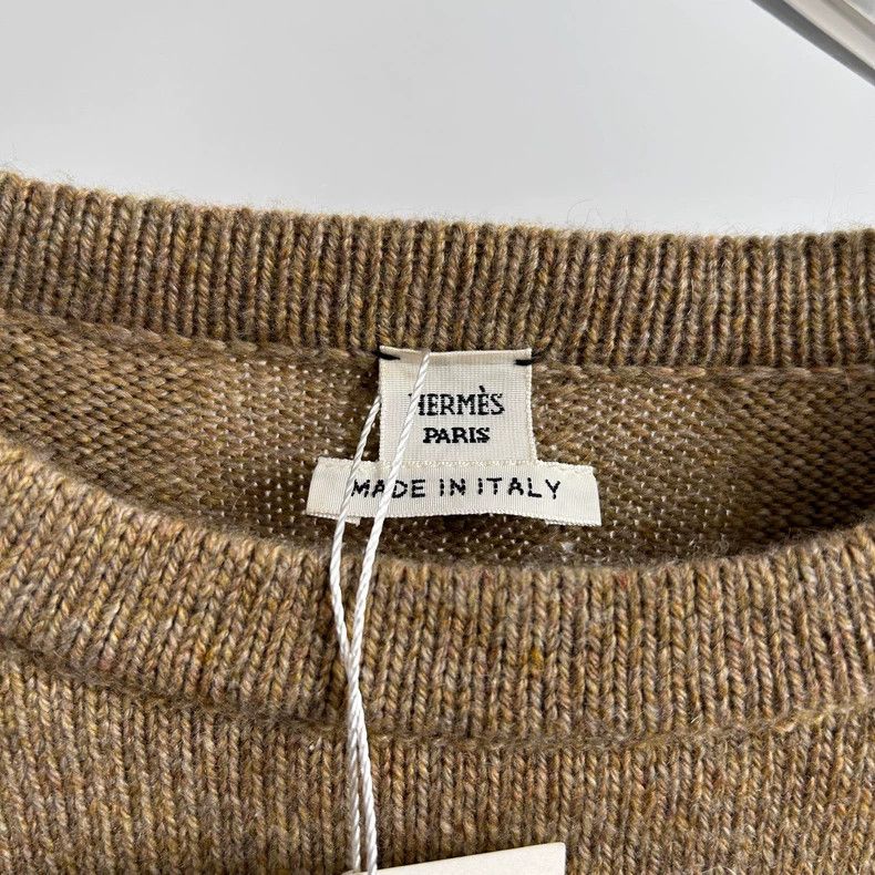 Hermes Hermes Oatmeal Show Sweater Dress - dmc Size US XS / EU 42 / 0 - 4 Thumbnail