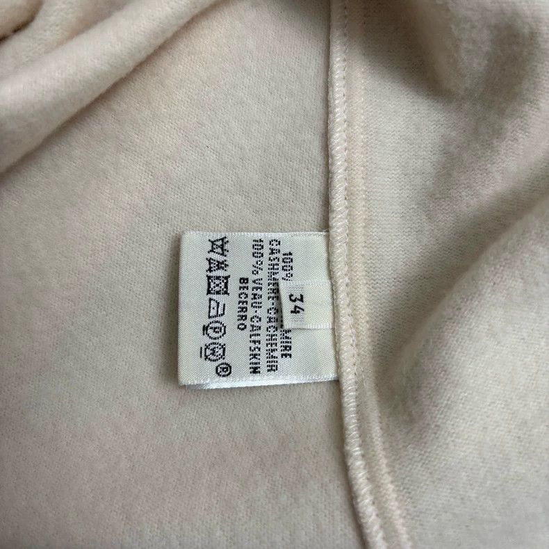 Hermes Hermes Cashmere Leather Hooded Sweater - dmc Size US S / EU 44-46 / 1 - 3 Thumbnail