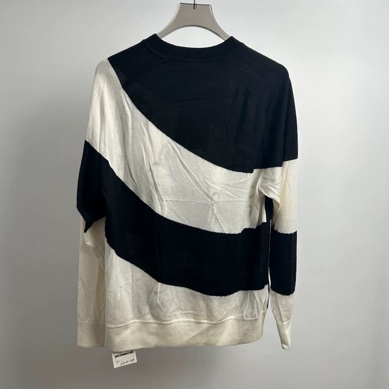 Hermes Hermes Black White Print Knit Sweater - dmc Size US S / EU 44-46 / 1 - 2 Thumbnail