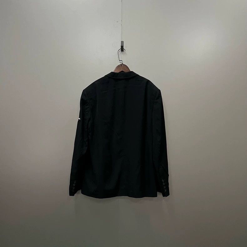 Balenciaga Balenciaga Black Logo Blazer Size 34 - dmc Size US XXS / EU 40 - 3 Thumbnail