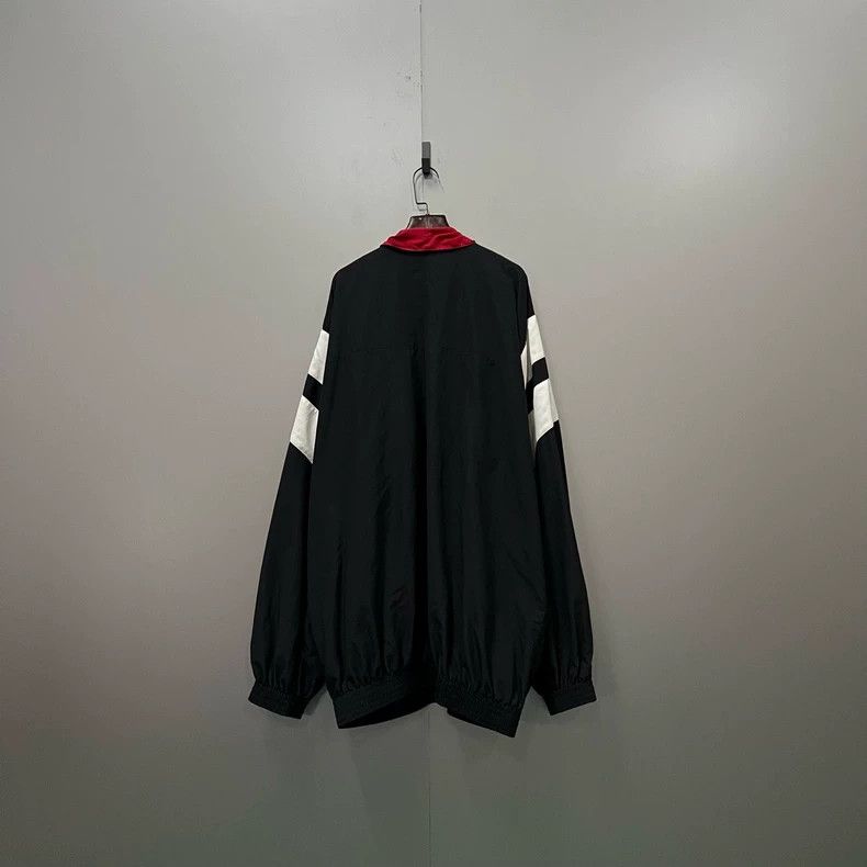 Balenciaga Balenciaga Black Red Double Hook Jacket - dmc Size US XXS / EU 40 - 2 Thumbnail