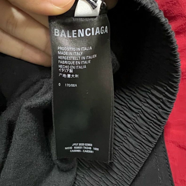 Balenciaga Balenciaga Black Red Double Hook Jacket - dmc Size US XXS / EU 40 - 6 Thumbnail