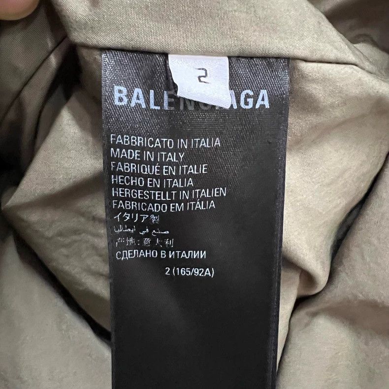 Balenciaga Balenciaga Embroidered Logo Button Jacket - dmc Size US S / EU 44-46 / 1 - 5 Thumbnail