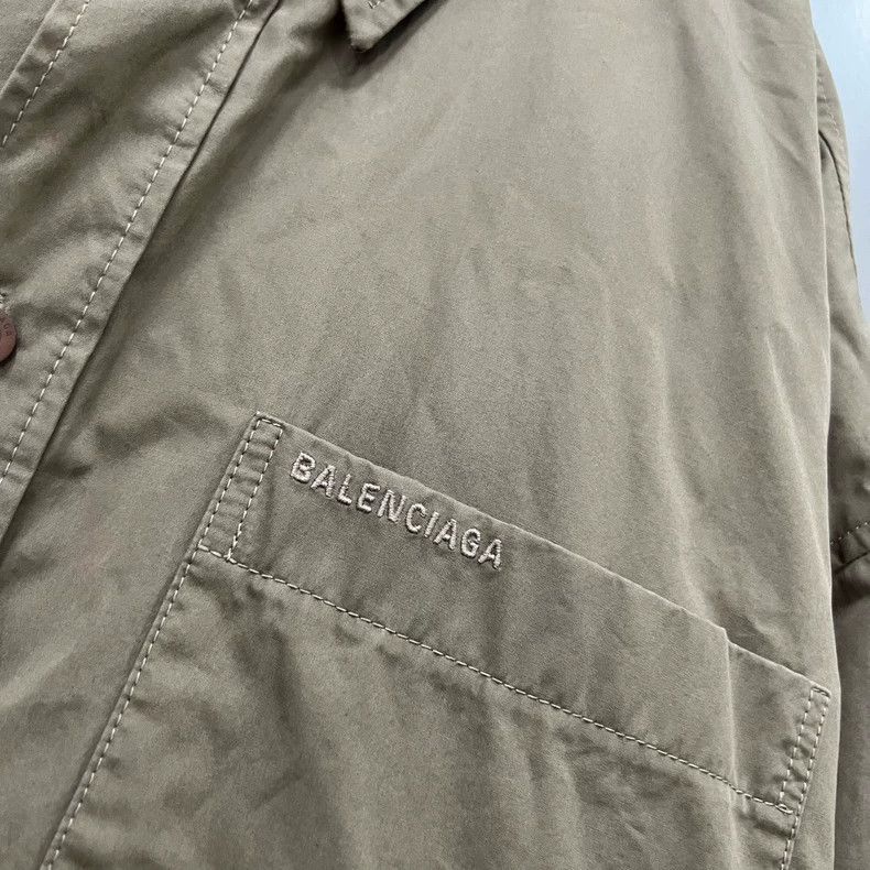Balenciaga Balenciaga Embroidered Logo Button Jacket - dmc Size US S / EU 44-46 / 1 - 2 Thumbnail