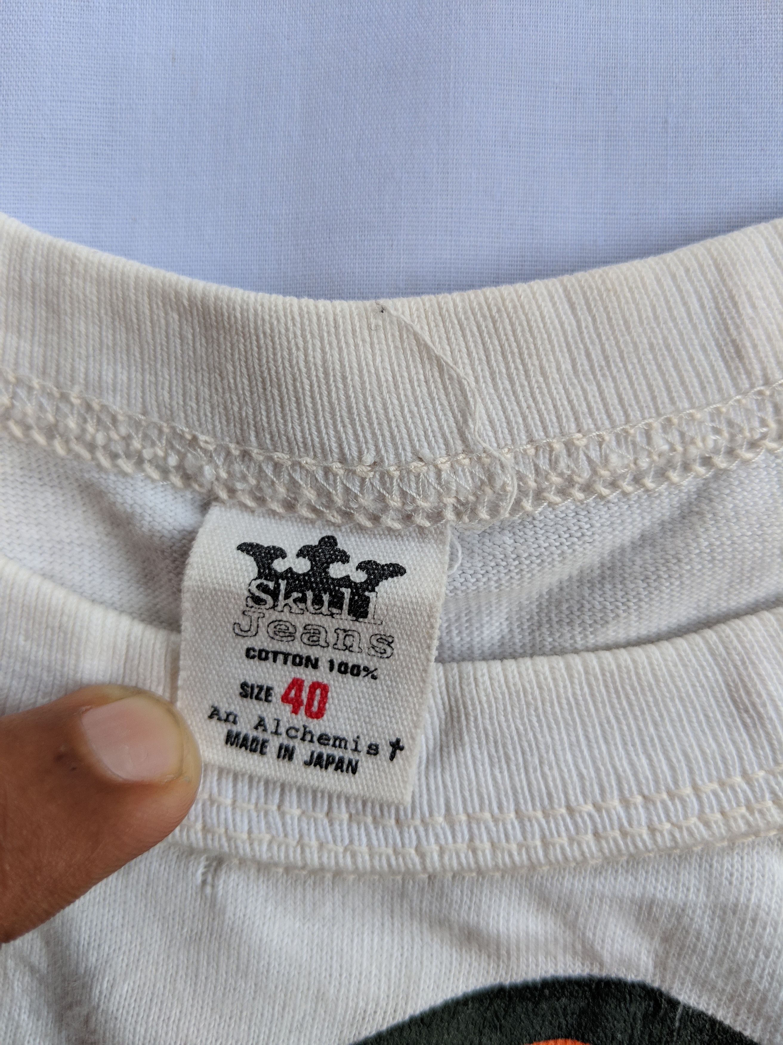 Alchemist × Japanese Brand japanese brand skull jeans by Alchemist tatoo design bothside made in japan Size US S / EU 44-46 / 1 - 3 Thumbnail