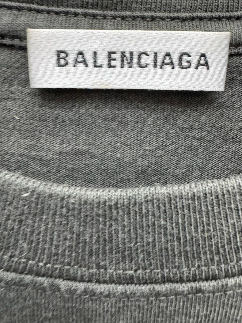 Balenciaga Balenciaga Double Embroidery Short Sleeve Tee - dmc Size US M / EU 48-50 / 2 - 4 Thumbnail