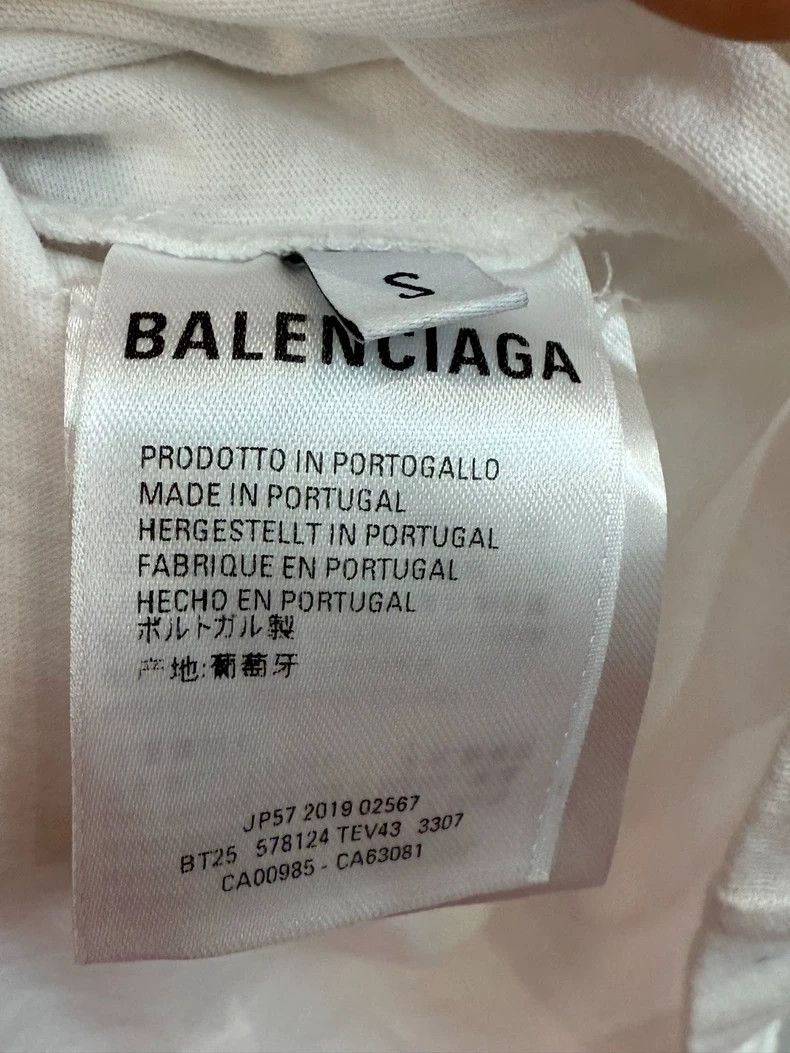 Balenciaga Balenciaga Back Logo Short Sleeve Tee - dmc Size US S / EU 44-46 / 1 - 5 Thumbnail