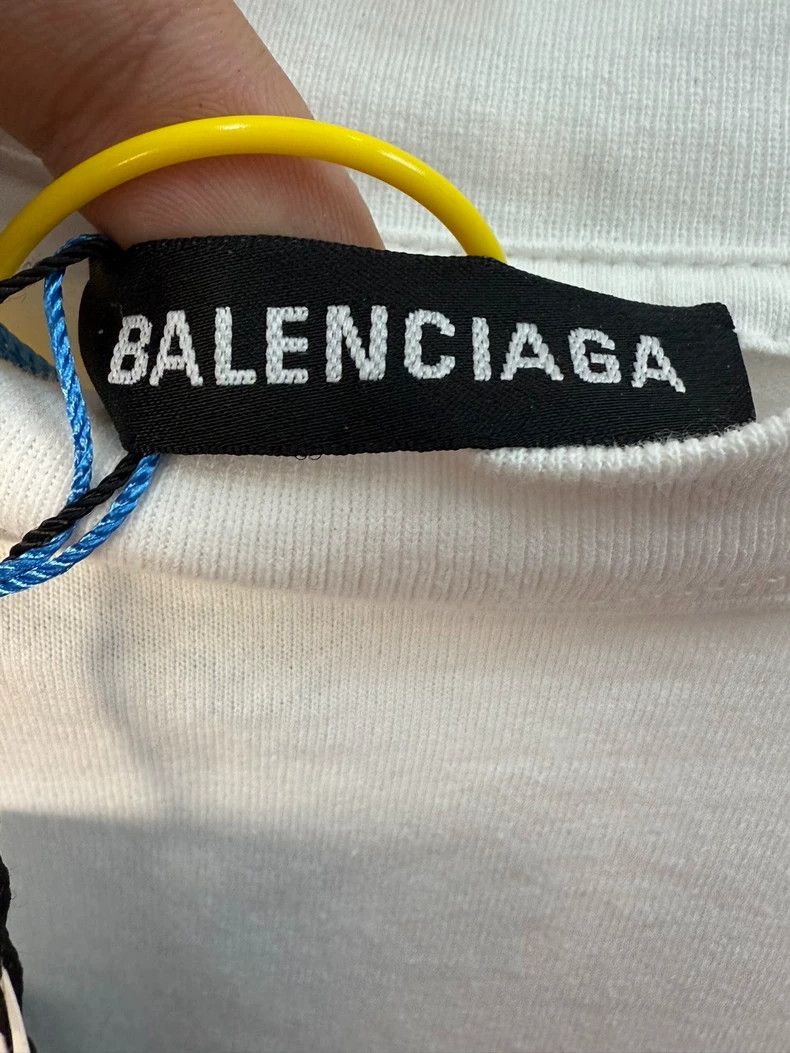 Balenciaga Balenciaga Back Logo Short Sleeve Tee - dmc Size US S / EU 44-46 / 1 - 3 Thumbnail