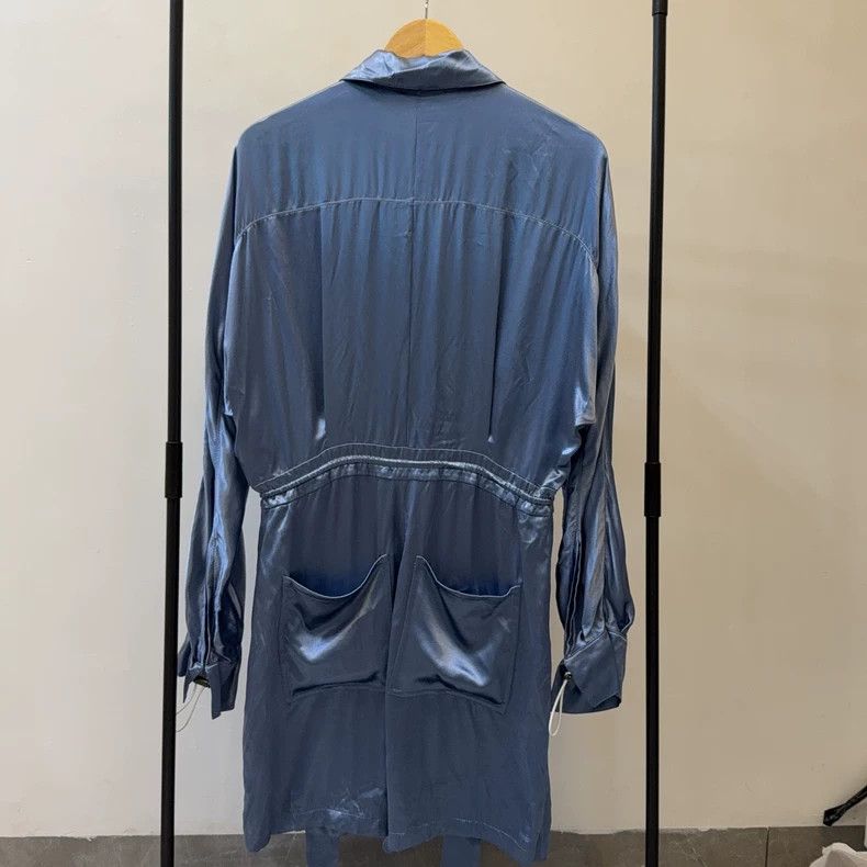 Fendi FENDI Blue Long-Sleeve Jumpsuit - dmc Size US 36 / EU 52 - 2 Thumbnail