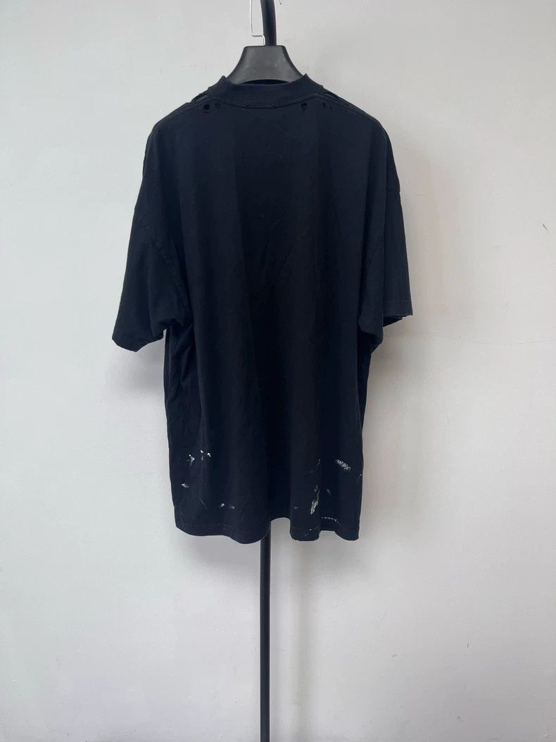 Balenciaga Balenciaga Metallica Lightning Logo T-Shirt - dmc Size US M / EU 48-50 / 2 - 2 Thumbnail