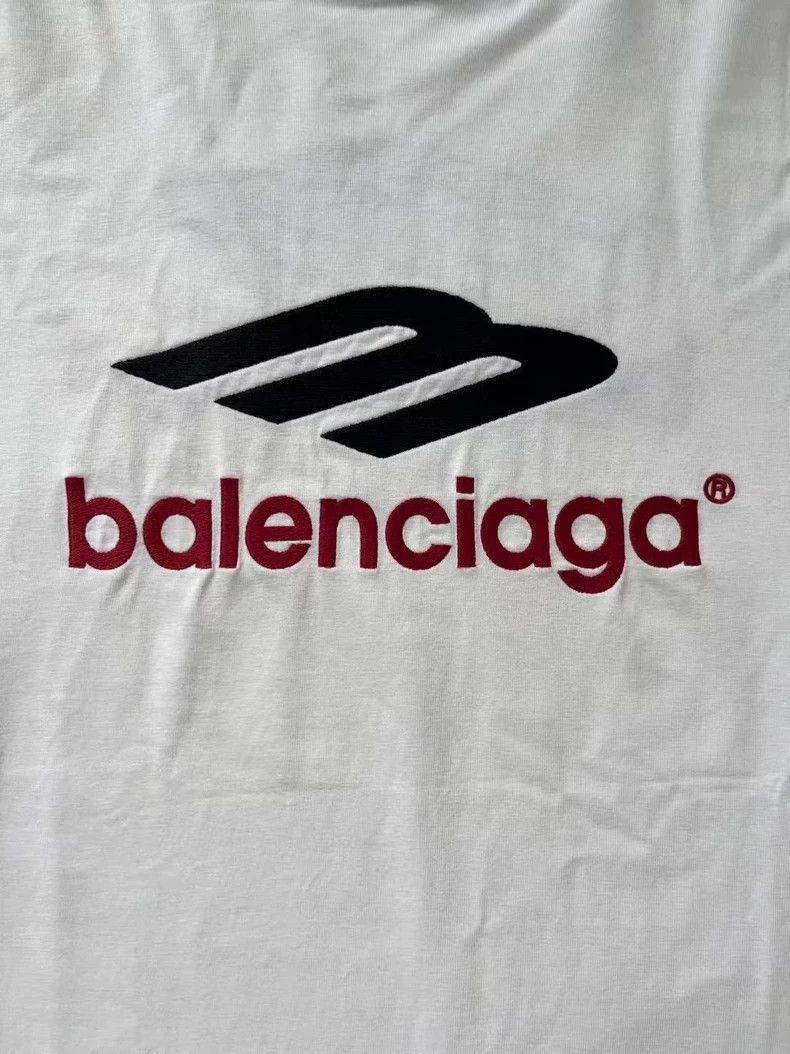 Balenciaga Balenciaga 3B Sports Icon Logo Embroidered T-Shirt - dmc Size US XS / EU 42 / 0 - 3 Thumbnail