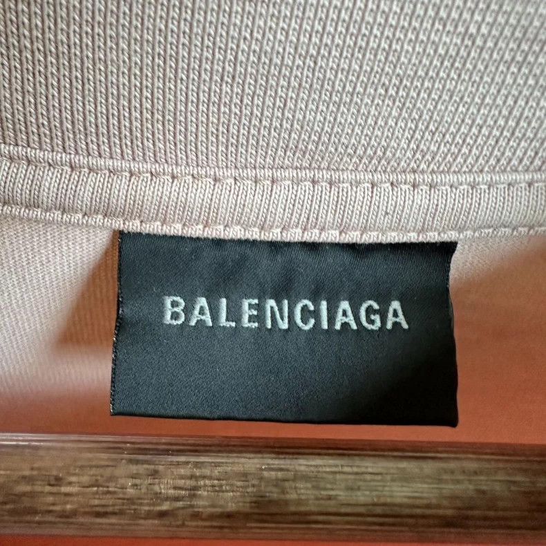 Balenciaga Balenciaga Pink Logo Short Sleeve Tee - dmc Size US M / EU 48-50 / 2 - 4 Thumbnail