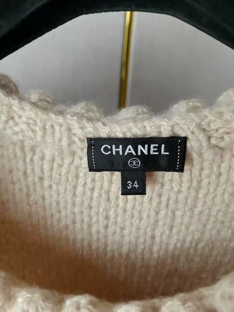 Chanel Chanel Cable Knit Sleeveless Sweater - dmc Size US XS / EU 42 / 0 - 3 Thumbnail
